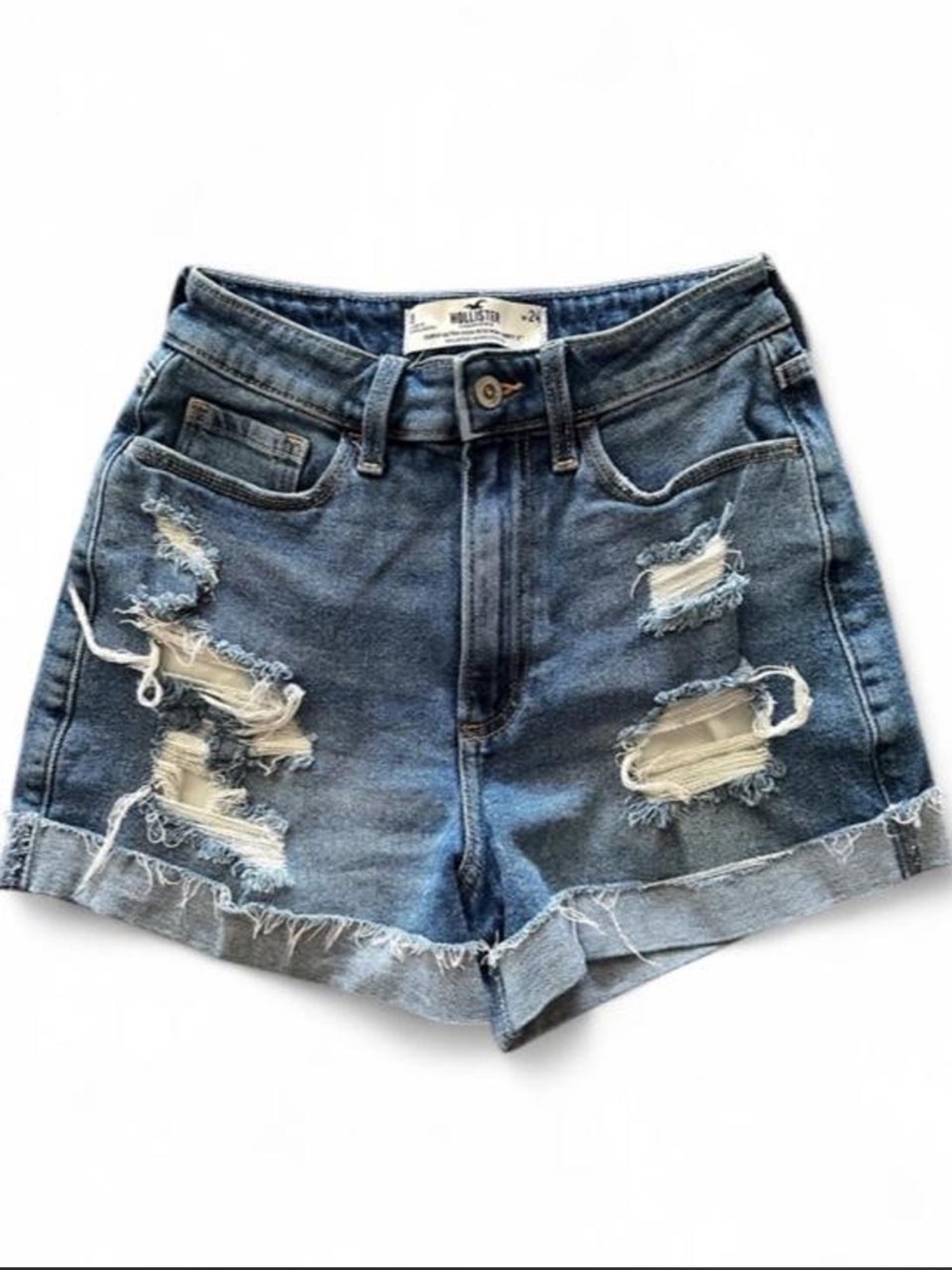 Hollister Ultra High Rise Mom Shorts